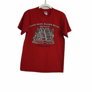 Good Hope Raider Band Motown 2011-2012 Men Red T-Shirt Round Neck Cotton Size S